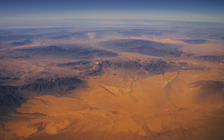Southwest Desert from plane Planet Earth