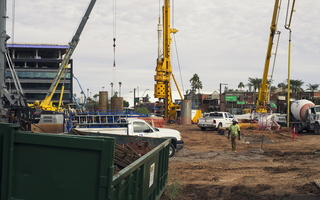 Tempe December Construction Blount Cranes Drill Mardian Concrete Worker