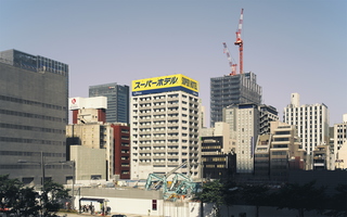 Tokyo Station Cranes Construction 01