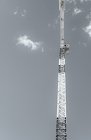 Tower Crane Clouds Sky 01