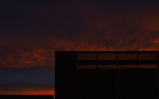 Arizona Summer Sunset Industrial Desert Sky a