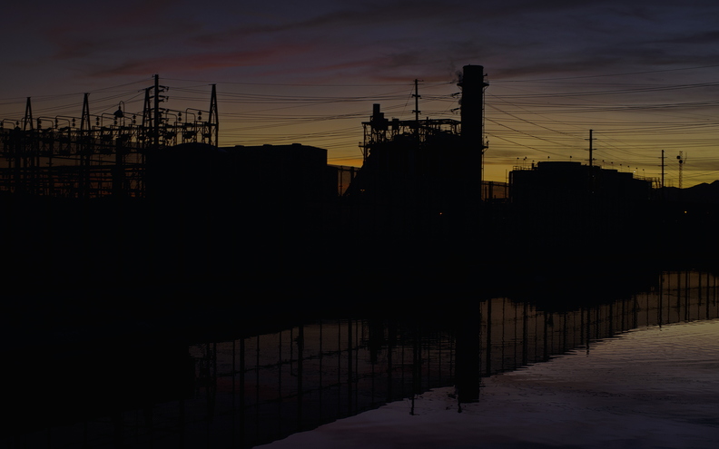 SRP_Kyrene_Generating_Station_Sunset_October_Silhouette_Reflection_02.jpg