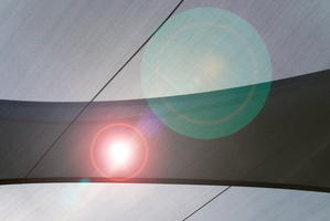 Shade sails under the sun and planets m