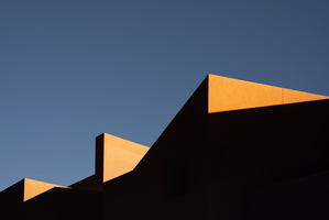 October Afternoon ASU Art Museum Shadow Light Architecture Geometry Trifecta