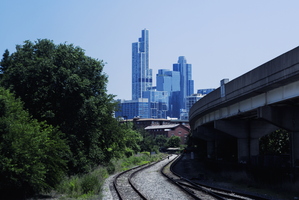 Amtrak into Chicago
