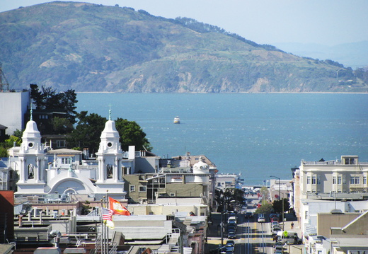 San Francisco California Church Mission Revival