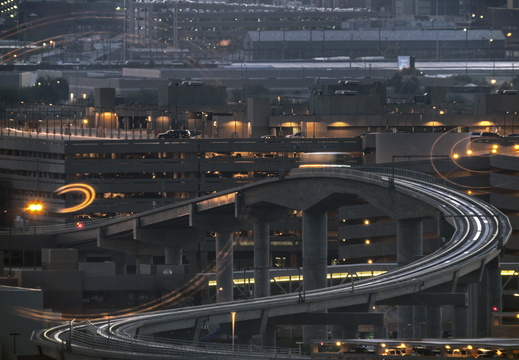 Phoenix Arizona Sky Harbor Sky train track