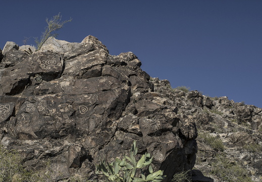 Tempe Arizona A-Mountain petroglyphs