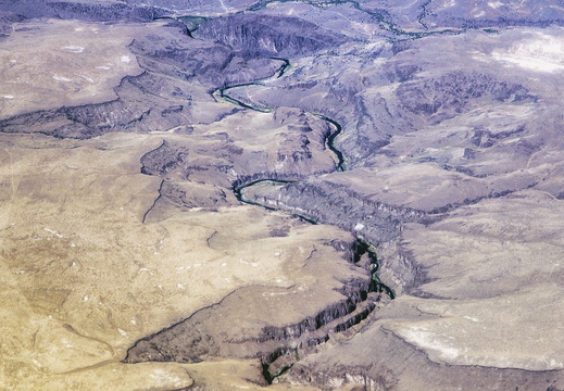 Aerial photography Canyon