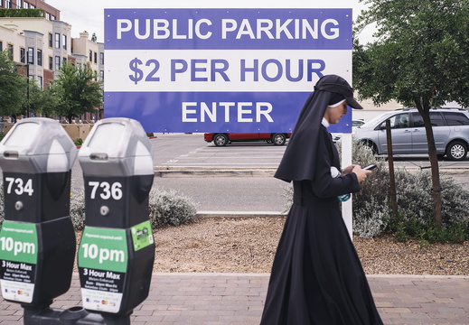 Arizona Public Parking Nun Passing Soul