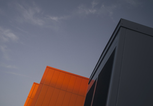 Tempe Arizona ASU Tempe Campus metal reflection geometry color