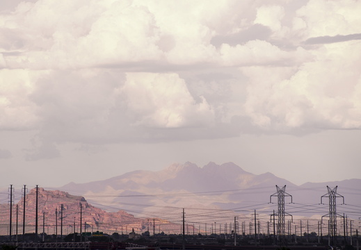 Tempe Arizona photography Arizona Mountains Power Lines