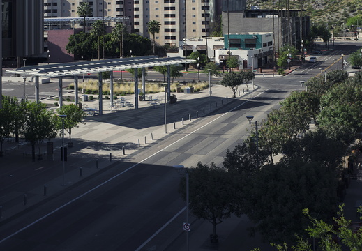 The City So Empty Tempe covid-19 Arizona stay at home College Ave A-mountain 2