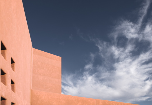 Tempe Arizona photography Winter Light ASU Art Museum Clouds