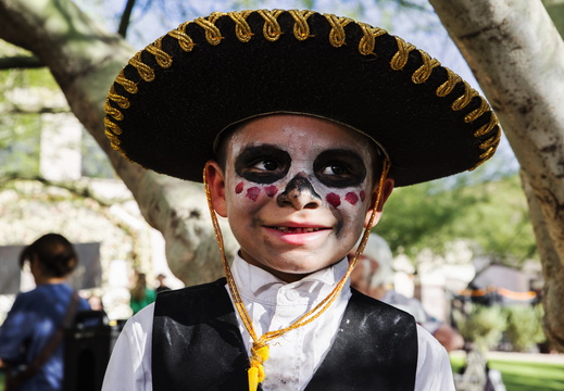 Dia de los Muertos St 2023 Marys Phoenix niño 1