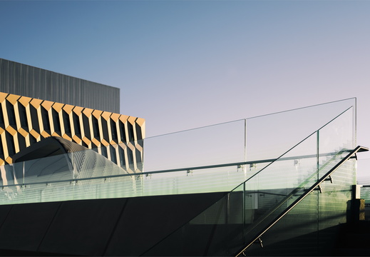 Contemporary pathway in the city ASU ISTB7